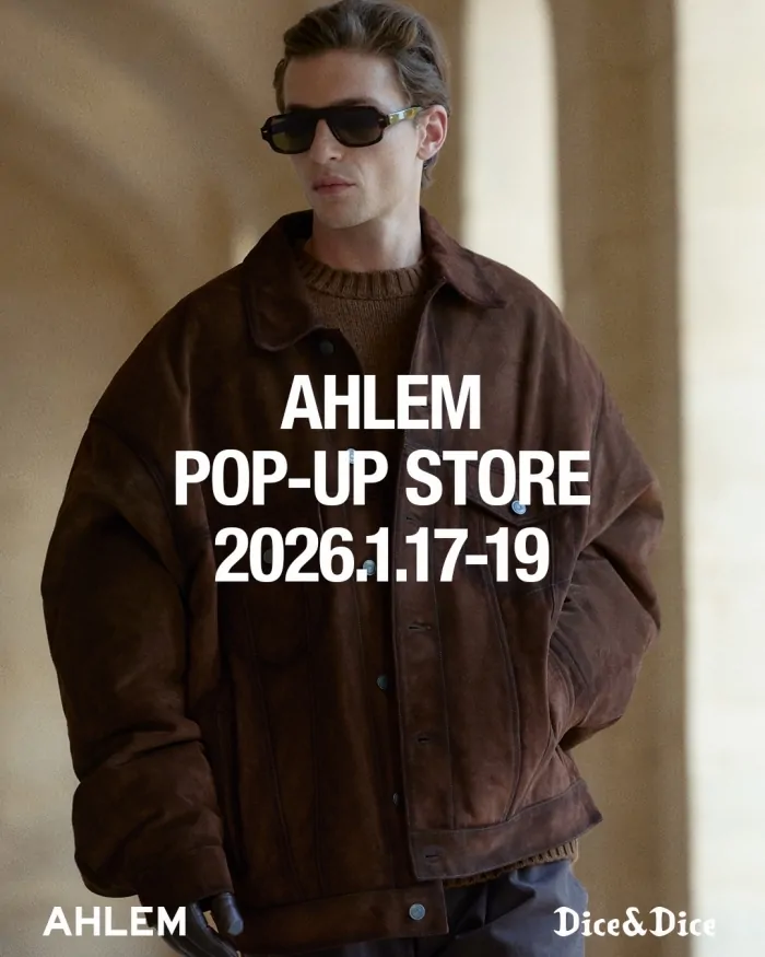 AHLEM POP-UP STORE at Dice&Dice