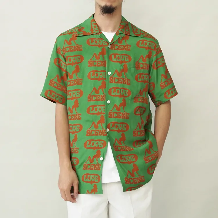 Aloha Blossom (MEN) / LOVE SCENE  / LIME GREEN