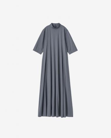 Graphpaper (WOMEN) / Fine Smooth Mock Neck / GRAY