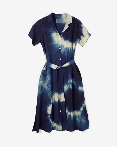Aloha Blossom (WOMEN) / TESHIBORI-AI / INDIGO