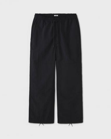 PHIGVEL / Nylon Cloth String Trousers / BLACK