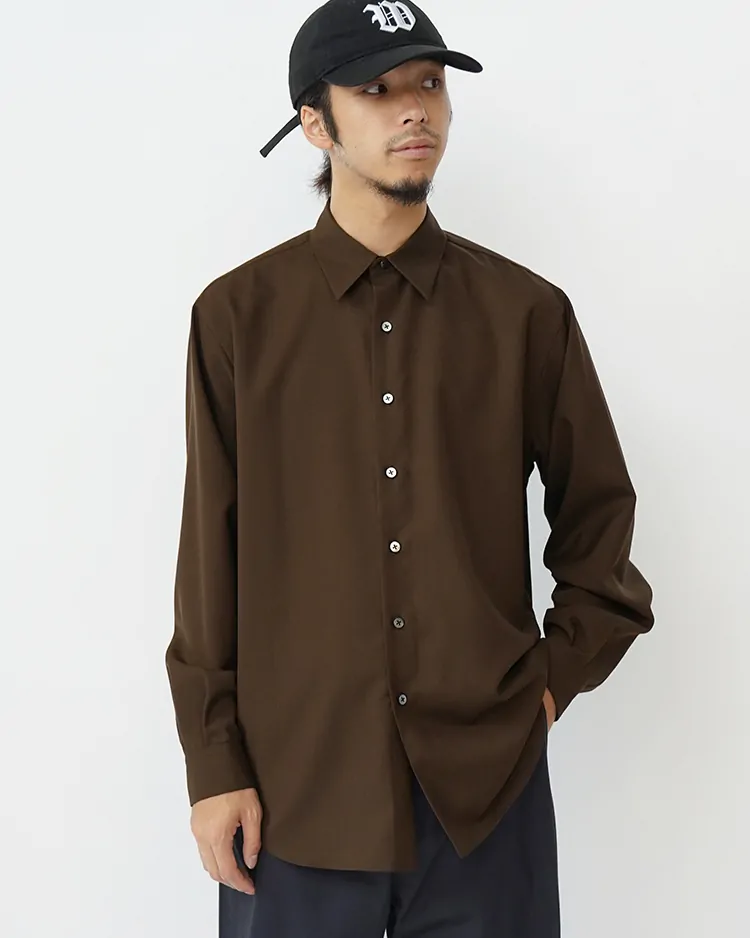 Dice&Dice / R/C SHIRT / D.BROWN