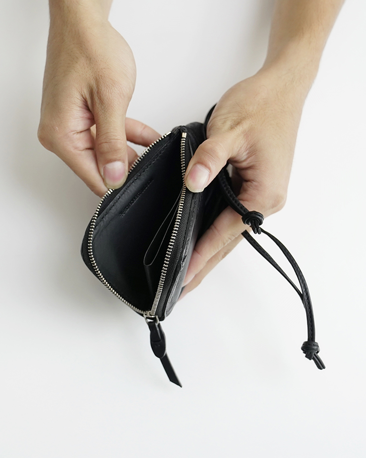 CABO - Drawstring L-zip Purse