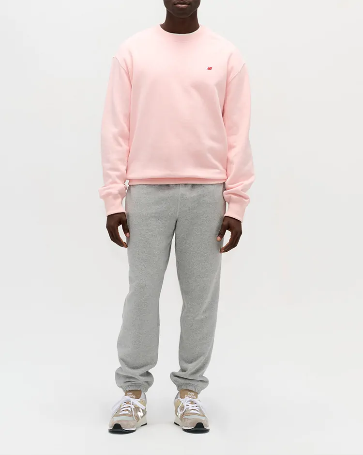 NEW BALANCE / Made in USA Core Crewneck Sweatshirt / PIE