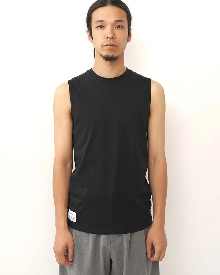 THE INOUE BROTHERS... / No Sleeve Top / BLACK