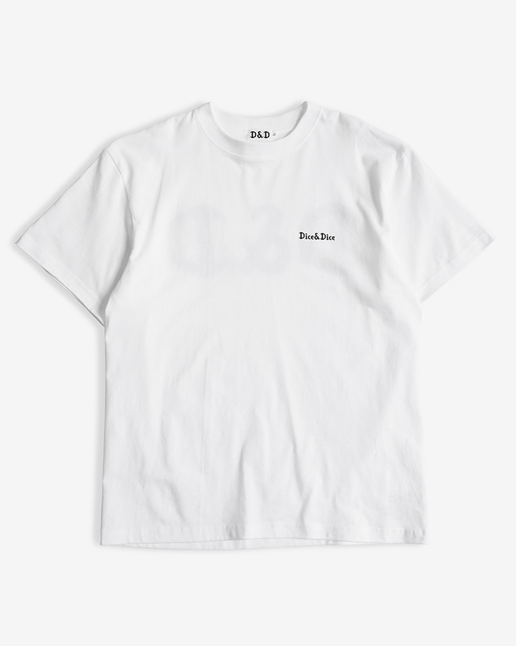 D&D ( Souvenir items ) / BASIC LOGO TEE / WHITE