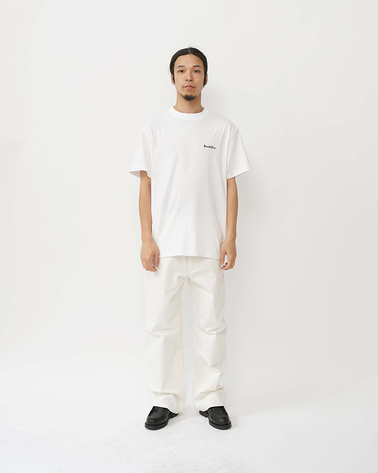 D&D ( Souvenir items ) / BASIC LOGO TEE / WHITE