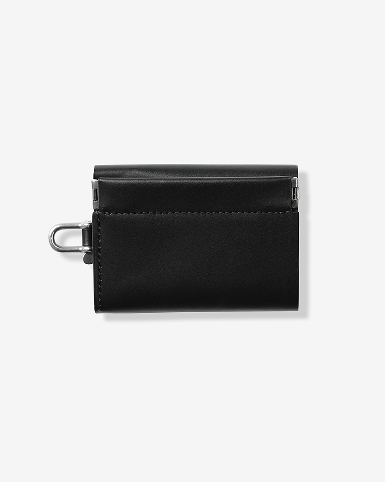 ED ROBERT JUDSON / DERRICK - SHACKLE TRIFOLD WALLET / BLACK