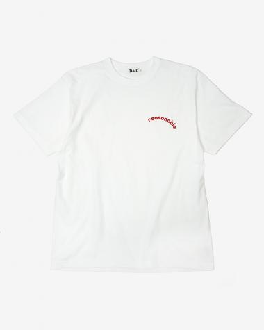 D&D (Souvenir items) / reasonable TEE / WHITE