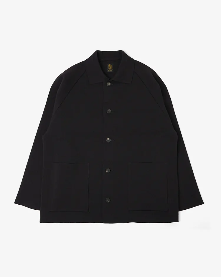 BATONER (MEN) / ULTRA TWIST WOOL MILANO RIB COVERALL / SEPIA BROWN