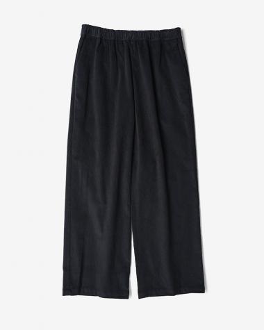 Dice&Dice / COTTON CORDUROY WIDE EASY PANTS / D.NAVY		