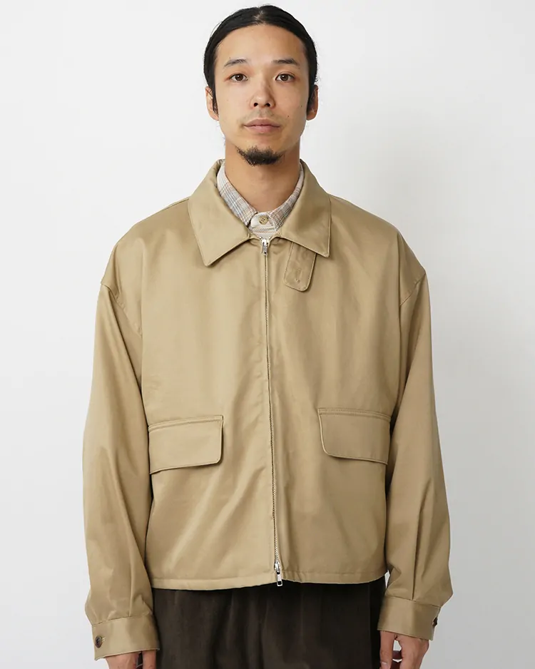 Dice&Dice / WESTPOINT CHINO ZIP BLOUSON / BEIGE