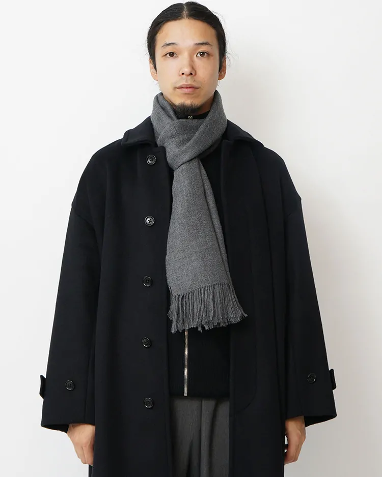 THE INOUE BROTHERS... / Non Brushed Large Stole / GREY