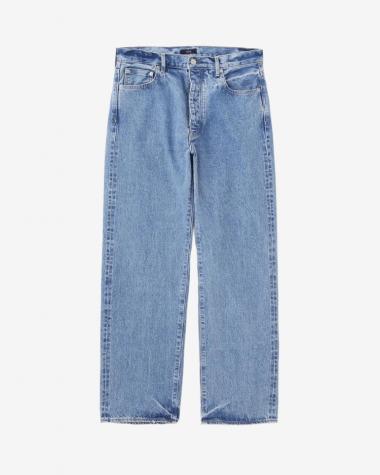 YLÈVE (MEN) / 13.5oz DENIM STRAIGHT / BLUE