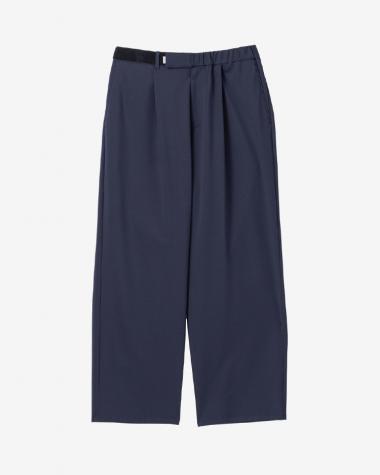  / Compact Ponte Wide Chef Pants / NAVY