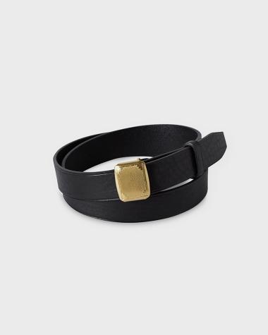  / HICKOK BELT / BLACK × BRASS