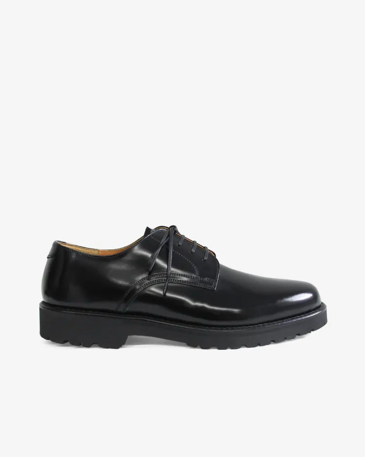 Tomo & Co / Normal Black Leather Shoes / 普通の黒い革靴 / BLACK