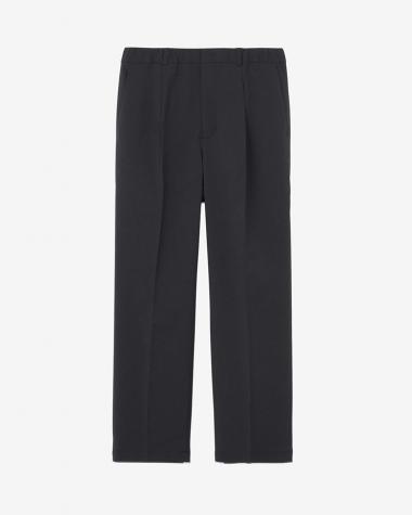  / One Tuck Straight Pants / EBONY GRAY (EB)