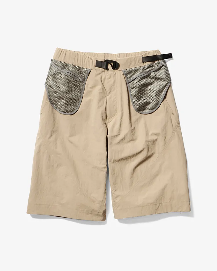 Goldwin 0 / Helicoid Pocket Shorts / PEYOTE (PI)