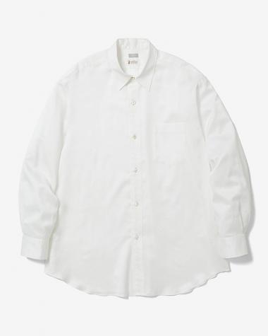  / REGULAR COLLAR SHIRT / WHITE