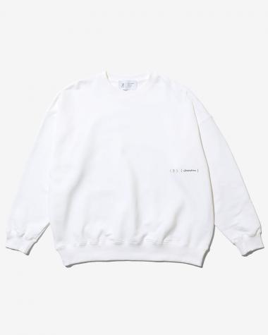 RAINBOW DISCO CLUB / RDC×Alpha Theta euphonia Sweat / WHITE