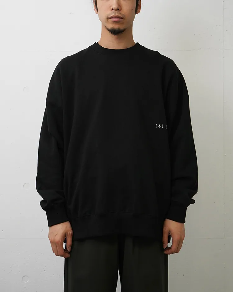 RAINBOW DISCO CLUB / RDC×Alpha Theta euphonia Sweat / BLACK