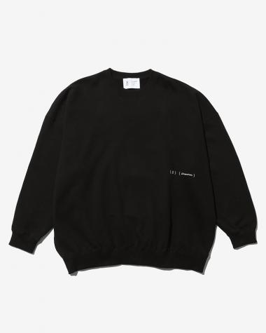  / RDC×Alpha Theta euphonia Sweat / BLACK