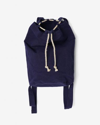 YAECA (WOMEN) / Drawstring Backpack / KUSAKI NAVY