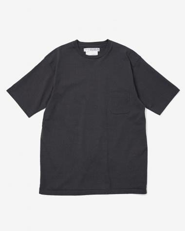 YAECA (MEN) / S/S Pocket T-shirt / CHARCOAL