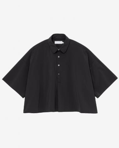 Graphpaper (WOMEN) / Flex Tricot S/S pullover / BLACK