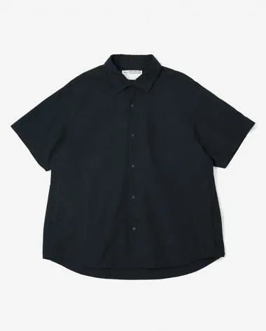 YAECA (MEN) / S/S Comfort Shirt-Extra Wide  / D.NAVY