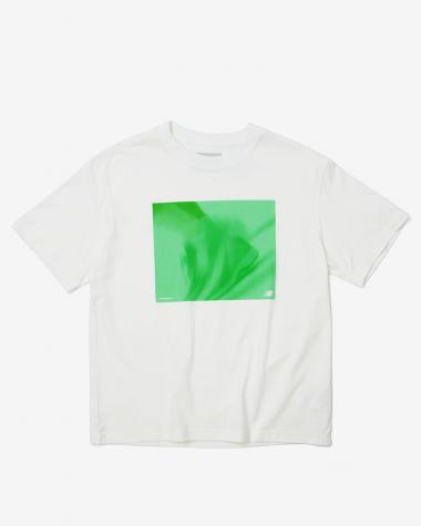 NB GRAY PHOTO T-SHIRT (MT61T1CP) / GREEN