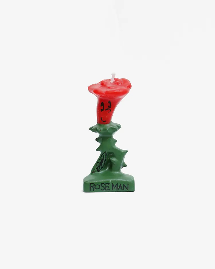 OLGA GOOSE CANDLE / ROSEMAN バラ