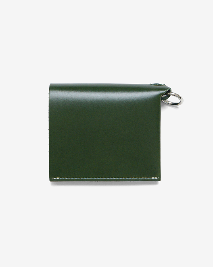 ED ROBERT JUDSON / KREL - RING WALLET SILVER RING / GREEN