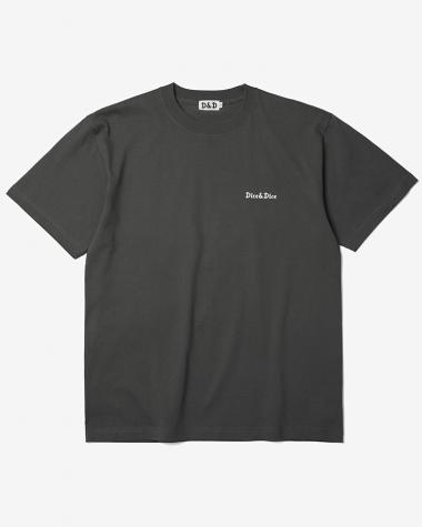 D&D (Souvenir items) / D&D BASIC LOGO S/S TEE / SLATE BLACK