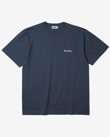 D&D (Souvenir items) / D&D BASIC LOGO S/S TEE / SLATE NAVY