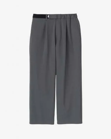 Graphpaper (MEN) / Compact Ponte Wide Chef Pants / C.GRAY