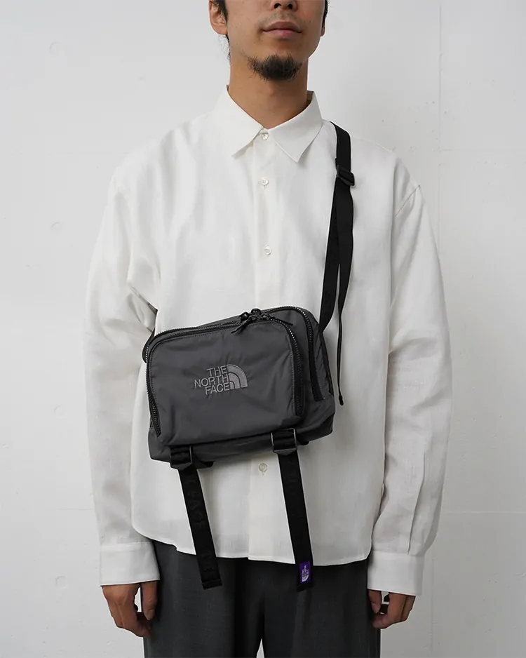 THE NORTH FACE PURPLE LABEL / CODURA Nylon Shoulder Bag /  AH(Asphalt Gray)