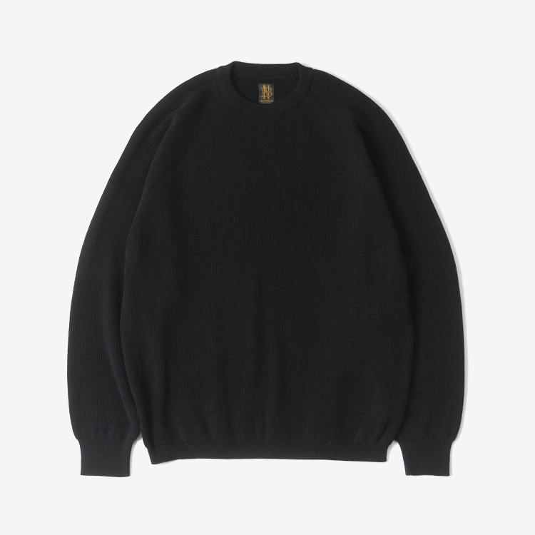 BATONER(バトナー) HYPER TWIST WOOL RIB NECK