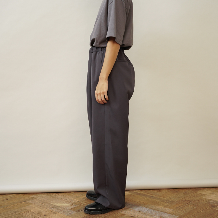 Graphpaper(グラフペーパー) / Scale Off Wool Wide Chef Pants