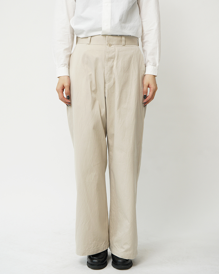 YAECA/CHINO PANTS / WIDE