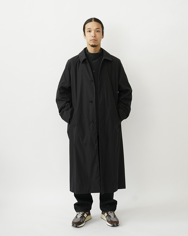 YAECA/SOUTIEN COLLAR COAT / LONG