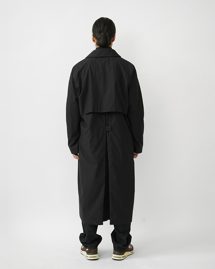 YAECA/SOUTIEN COLLAR COAT / LONG