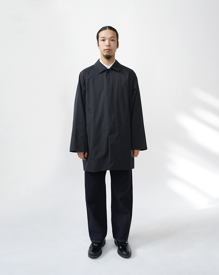 YAECA/SOUTIEN COLLAR COAT / SHORT