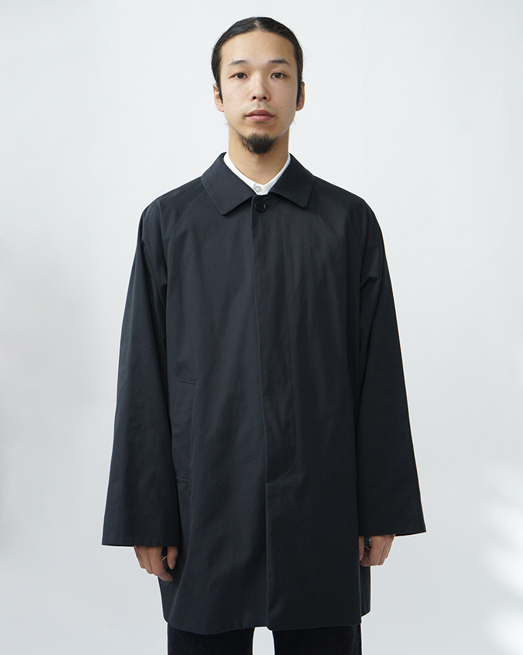 YAECA/SOUTIEN COLLAR COAT / SHORT