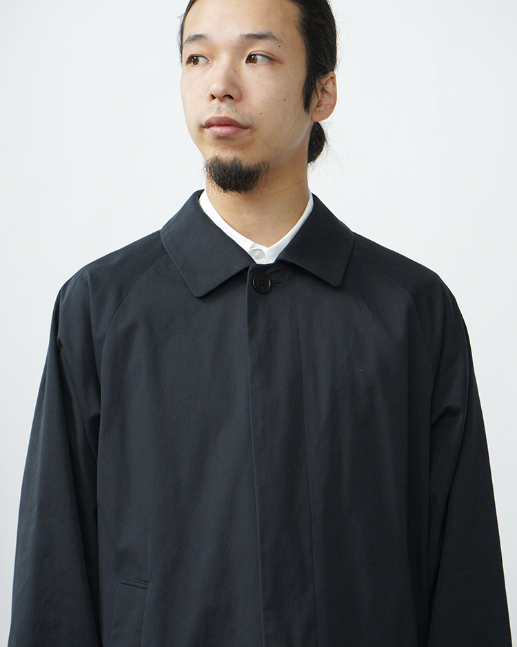 YAECA/SOUTIEN COLLAR COAT / SHORT