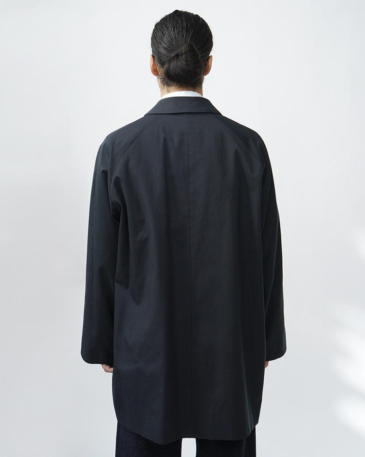 YAECA/SOUTIEN COLLAR COAT / SHORT