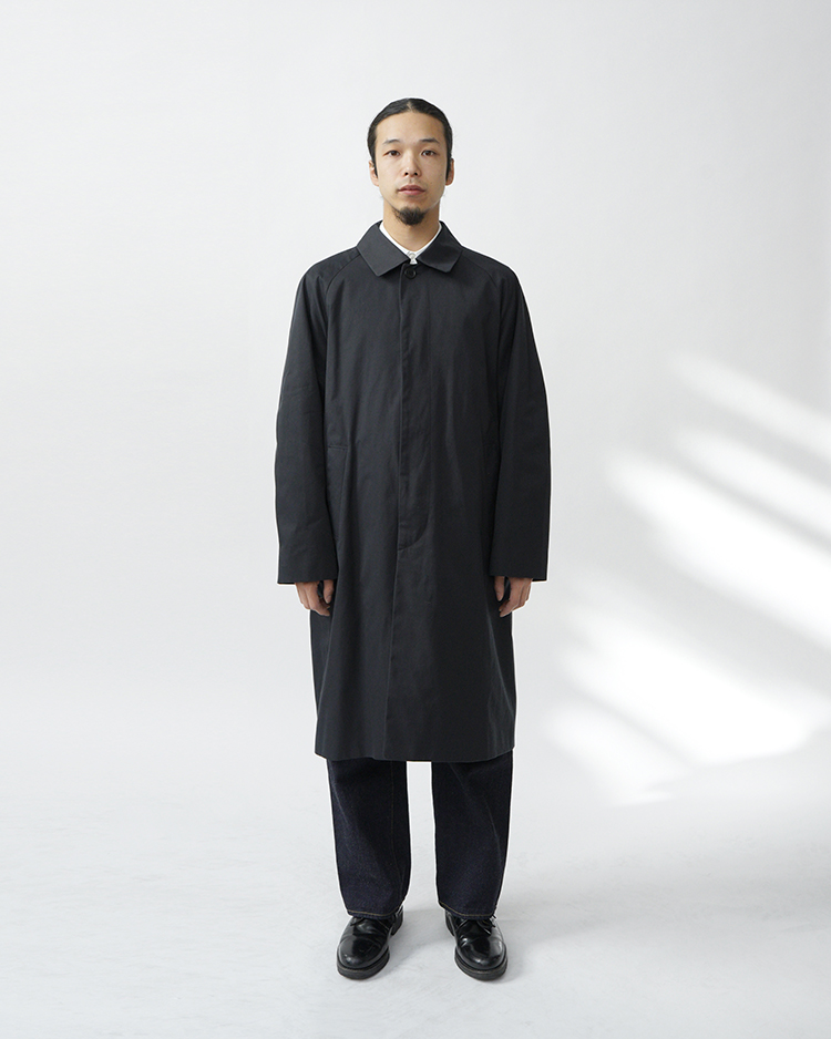 YAECA/SOUTIEN COLLAR COAT / STANDARD