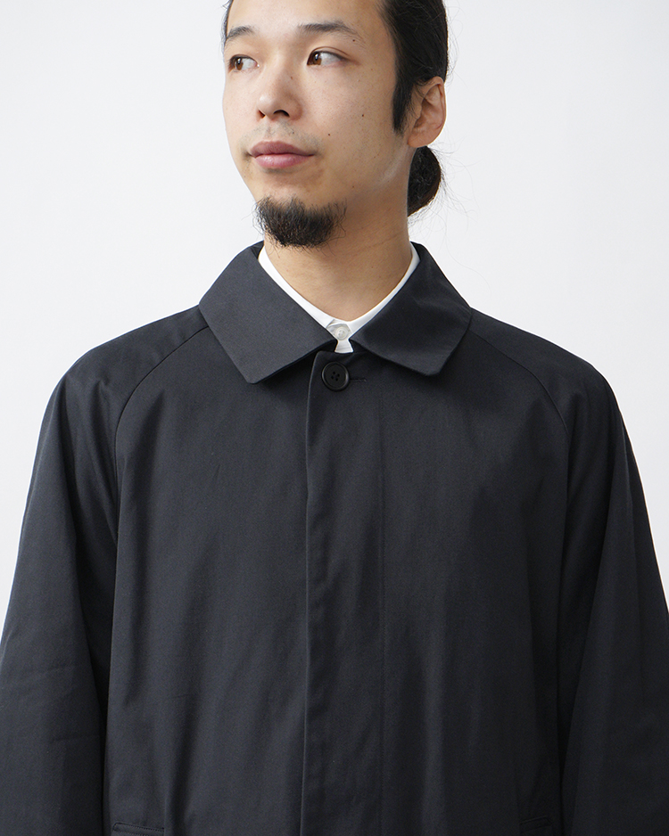 YAECA/SOUTIEN COLLAR COAT / STANDARD