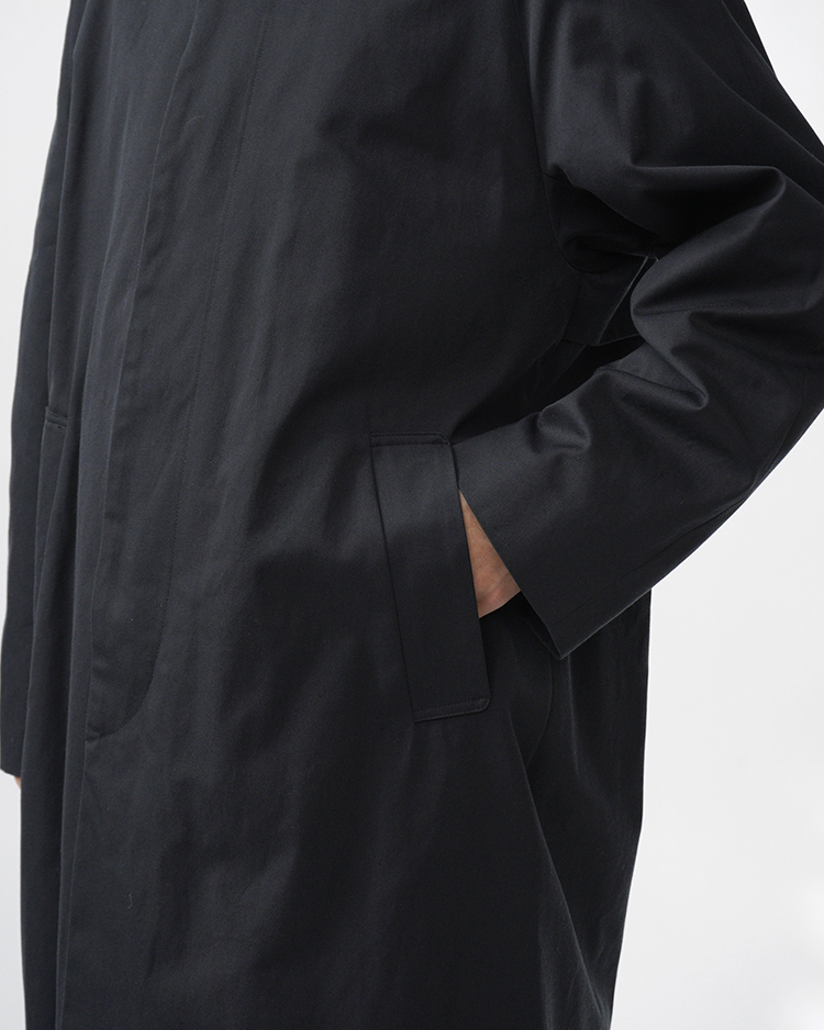 YAECA/SOUTIEN COLLAR COAT / STANDARD